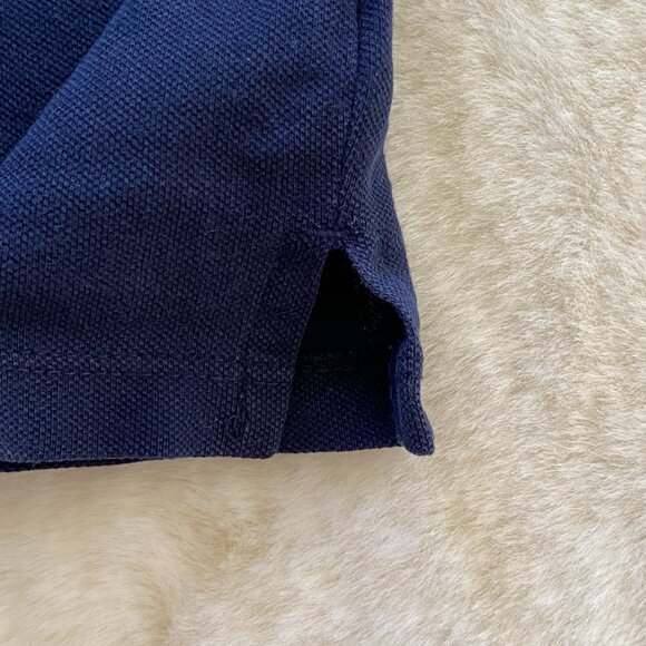 The Children's Place School Uniform Short Sleeve Shirt Navy & Pink 2pk size 7/8 - Picture 4 of 11